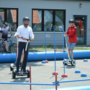 Minisegways Parcour play and fun team