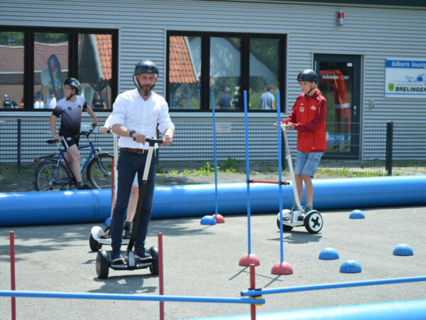 Minisegways Parcour play and fun team